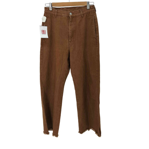 SHIPS.me: ワイドデニムカットオフパンツ メンズ JPN:M