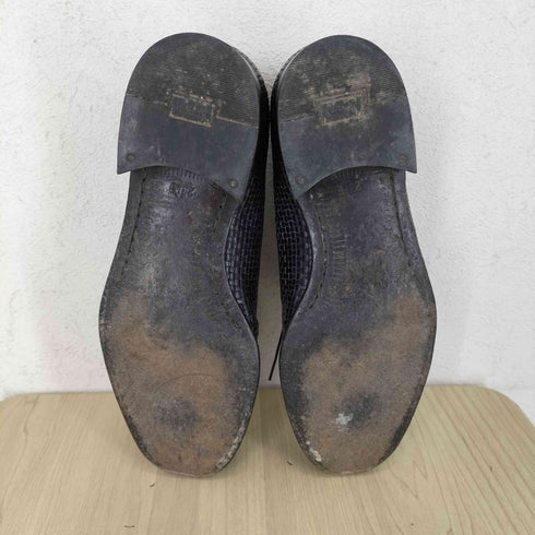 JARMAN MOCCASIN 編み込みデザインレザーシューズ レディース 23EE