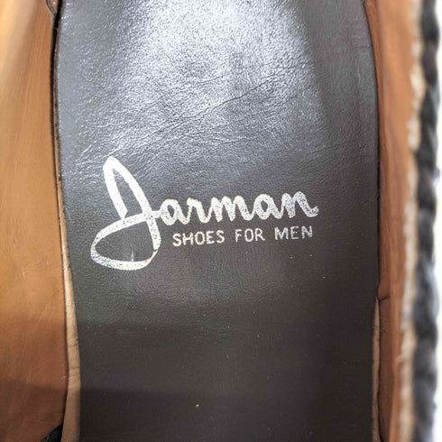 JARMAN MOCCASIN 編み込みデザインレザーシューズ レディース 23EE
