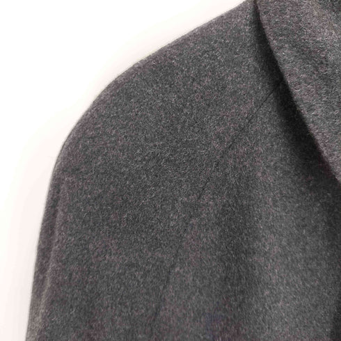 カシミヤ100% 比翼 チェスターコート メンズ