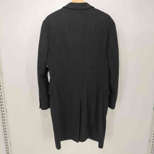 ポロバイラルフローレン Polo by RALPH LAUREN イタリア製 90S ウールツイードヘリンボーンチェスターコート メンズ C92-W80-T170 37S