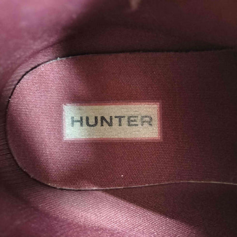 ハンター HUNTER サイドゴアショートレインブーツ レディース