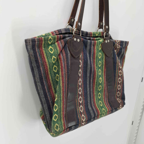 Proto Leathers エスニック柄 トートバッグ メンズ