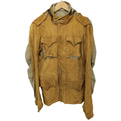 FranCisT MOR.K.S. ラムレザー切替M-65スタイルフィールドジャケット メンズ 3