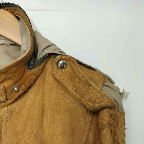 FranCisT MOR.K.S. ラムレザー切替M-65スタイルフィールドジャケット メンズ 3