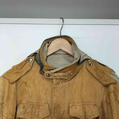 FranCisT MOR.K.S. ラムレザー切替M-65スタイルフィールドジャケット メンズ 3