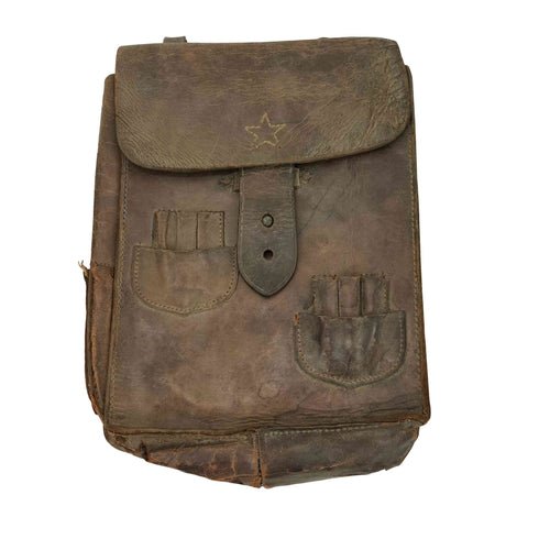 旧日本軍 日本陸軍 将校 マップケース レザー ハンドバック ヴィンテージ アンティーク メンズ