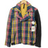 グラム glamb シープレザー切替マドラスチェックダブルライダースジャケット メンズ 2