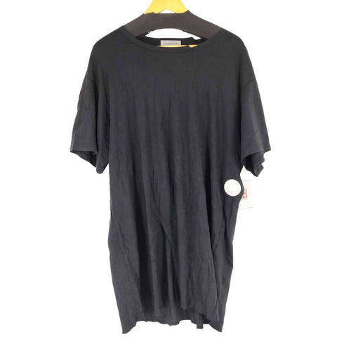 ヨウジヤマモトプールオム Yohji Yamamoto POUR HOMME WOOL MIX SINGLE JERSEY SLIT ROUND NECK T メンズ JPN:3