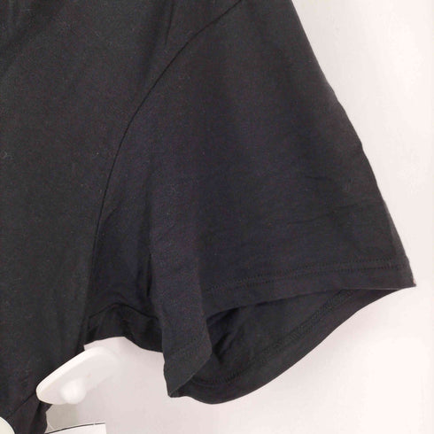 ヨウジヤマモトプールオム Yohji Yamamoto POUR HOMME WOOL MIX SINGLE JERSEY SLIT ROUND NECK T メンズ JPN:3