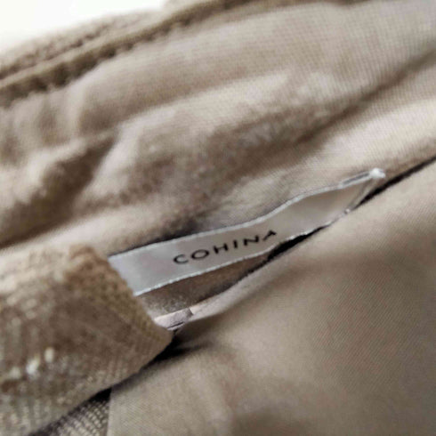 コヒナ COHINA ブッチャーサッシュベルトタイトスカート レディース short-s