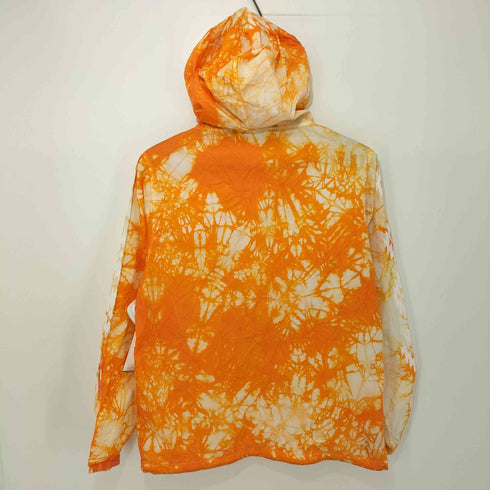 ノーアイディー NO ID. ナイロン撥水タイダイ染めフーデッドブルゾン メンズ 1