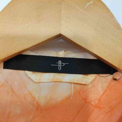 ノーアイディー NO ID. ナイロン撥水タイダイ染めフーデッドブルゾン メンズ 1