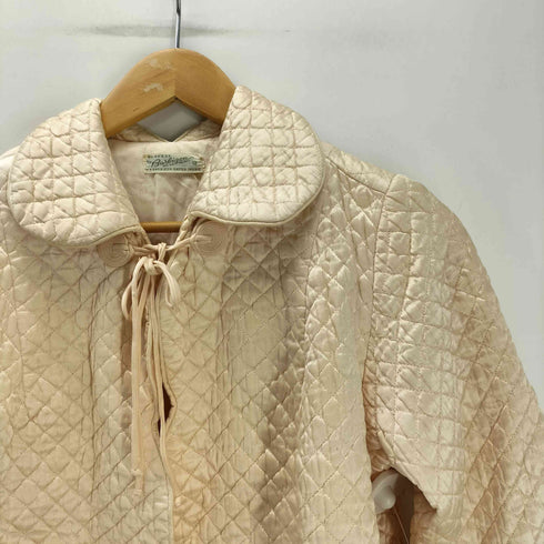 Barbizon 50S~60S キルティング ボタンレス ジャケット ガウン ヴィンテージ レディース 12