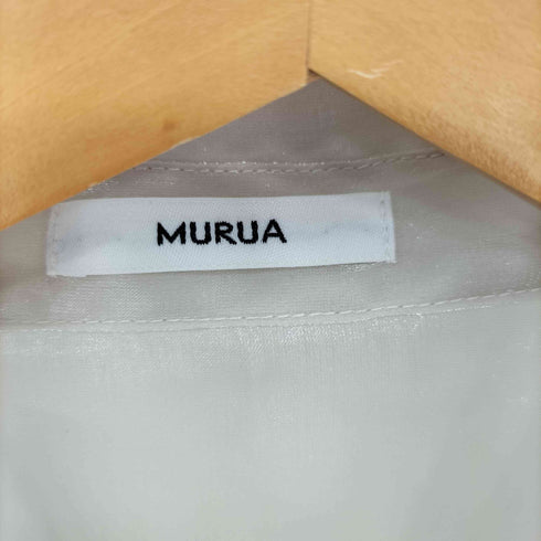 ムルーア MURUA 2WAYスリーブシアーシャツ レディース FREE