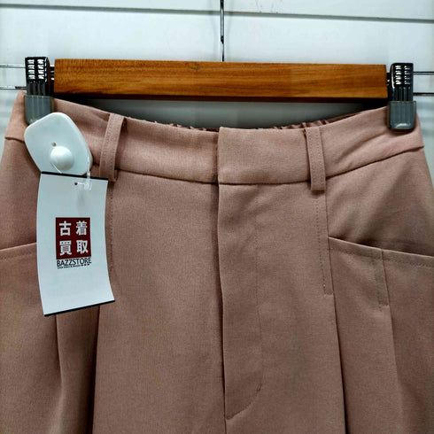 コヒナ COHINA ツータックカーブパンツ-short & regular レディース short-xs