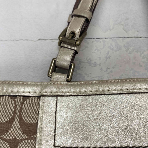 コーチ COACH シグネチャーロゴトートバッグ レディース