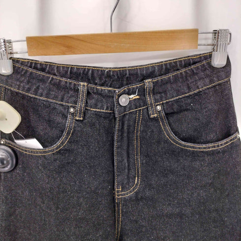 KREATE リメイク ブラック デニムパンツ メンズ JPN:XS