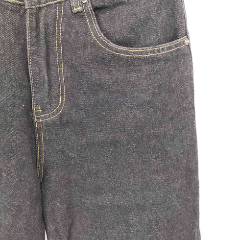 KREATE リメイク ブラック デニムパンツ メンズ JPN:XS