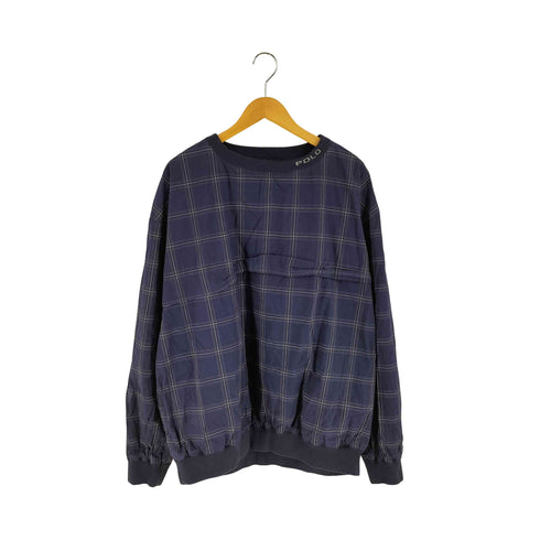 ポロゴルフラルフローレン POLO GOLF RALPH LAUREN 90S MACAU製 プルオーバージャケット メンズ XXL