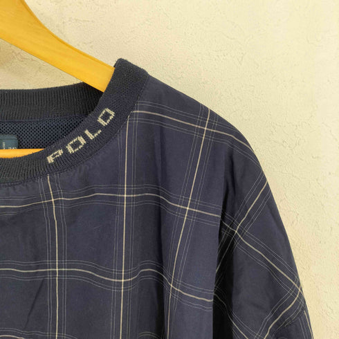 ポロゴルフラルフローレン POLO GOLF RALPH LAUREN 90S MACAU製 プルオーバージャケット メンズ XXL