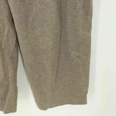 ユニクロ UNIQLO ブラッシュドジャージータックワイドパンツ レディース JPN:M