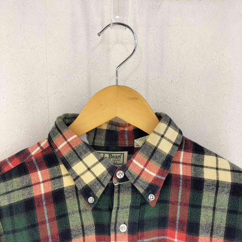 エルエルビーン L.L.Bean 90-2000s USA製 ライトネルシャツ メンズ
