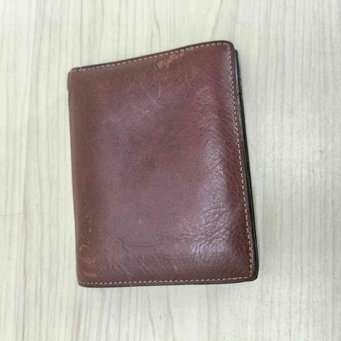 ラッキーストライク LUCKY STRIKE ロゴ 型押し エンボス レザー ウォレット 三つ折り財布 メンズ