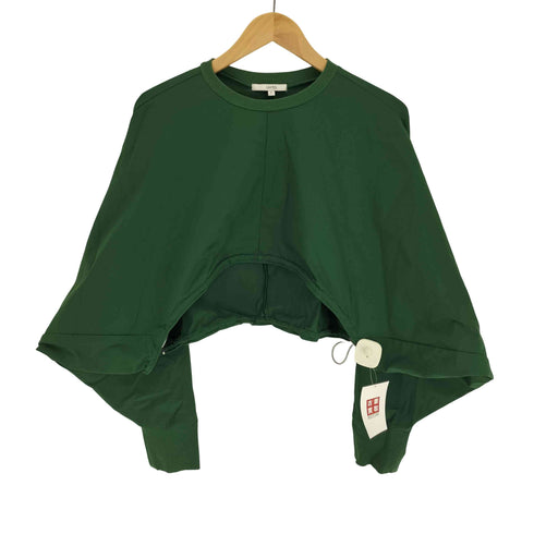 アンスリード UN3D. 22SS CUT GATHER SHORT TOP カット ギャザー ショート トップ レディース FREE