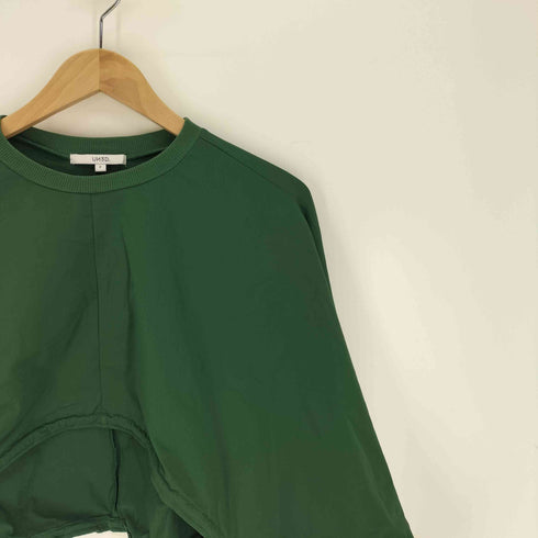 アンスリード UN3D. 22SS CUT GATHER SHORT TOP カット ギャザー ショート トップ レディース FREE