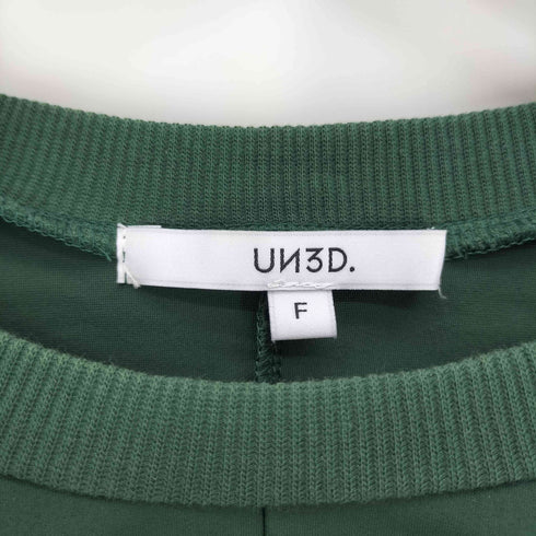 アンスリード UN3D. 22SS CUT GATHER SHORT TOP カット ギャザー ショート トップ レディース FREE