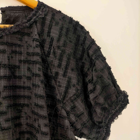 imakokoni フリル リボン ワンピース レディース import:M