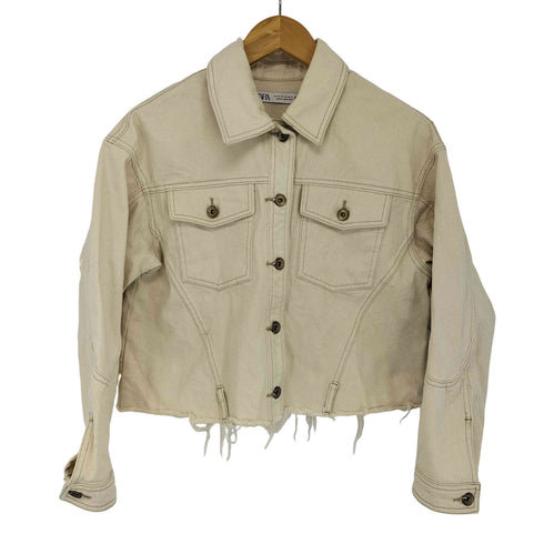 ザラ ZARA DENIM JACKET OVERSIZED レディース import:XS