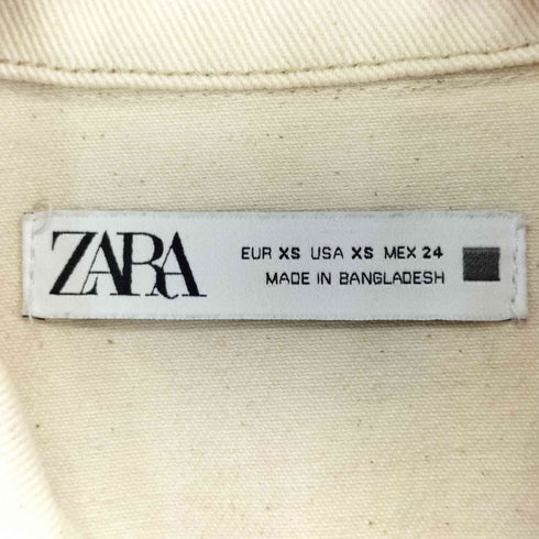 ザラ ZARA DENIM JACKET OVERSIZED レディース import:XS