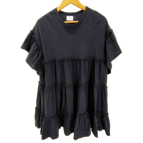 メリージェニー merry jenny レイヤードカラーティアードミニワンピース レディース FREE