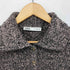 ザラ ZARA メランジ オーバーサイズ ニット ポロシャツ レディース import:S