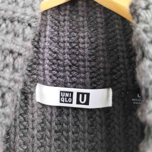 ユニクロユー UNIQLO U ラムブレンド ジップアップ ジャケット レディース JPN:L