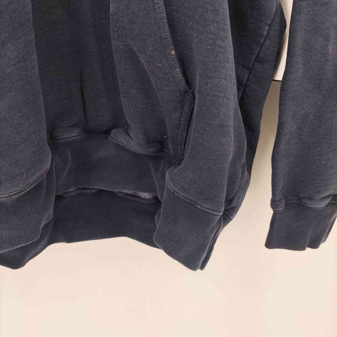 Brandy Melville SAN FARANCISCO CLIFORNIA 二段プリント プルオーバーパーカー メンズ