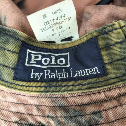 ポロバイラルフローレン Polo by RALPH LAUREN タイダイ染めバケットハット レディース 54