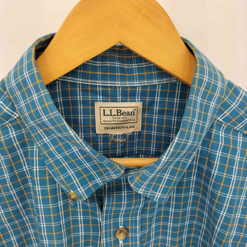 エルエルビーン L.L.Bean TRADITIONAL FIT ロングスリーブ ボタンダウン チェックシャツ メンズ