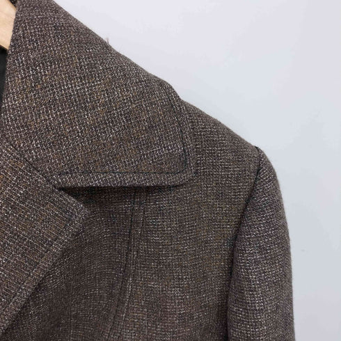 ドルチェアンドガッバーナ DOLCE&GABBANA イタリア製 2B ツイード テーラード ジャケット レディース 42