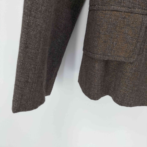 ドルチェアンドガッバーナ DOLCE&GABBANA イタリア製 2B ツイード テーラード ジャケット レディース 42