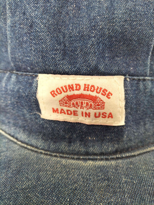 ラウンドハウス ROUND HOUSE USA製 ワークデニムキャプ レディース