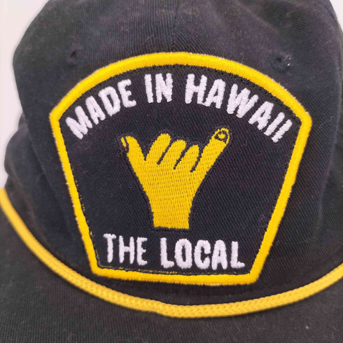 the LOCAL Hawaii MADE IN HAWAII THE LOCAL ワッペン 6パネル キャップ メンズ ONE SIZE