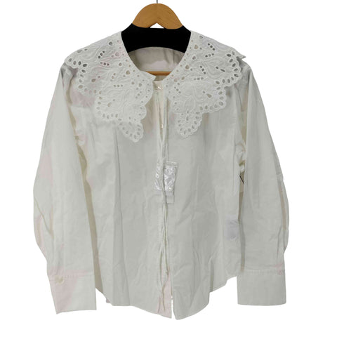 ジルスチュアート JILLSTUART レースカラーシャツ レディース JPN:S