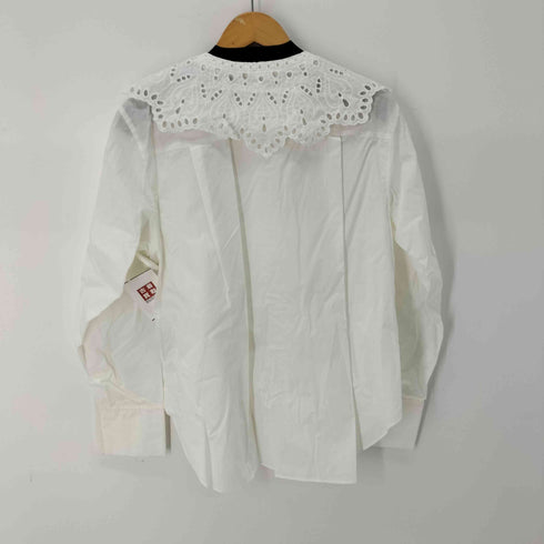 ジルスチュアート JILLSTUART レースカラーシャツ レディース JPN:S