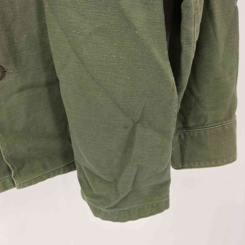 ユーエスアーミー U.S. ARMY 60-70s 69年会計 コットンサテン ユーティリティシャツ メンズ 151/2 X33