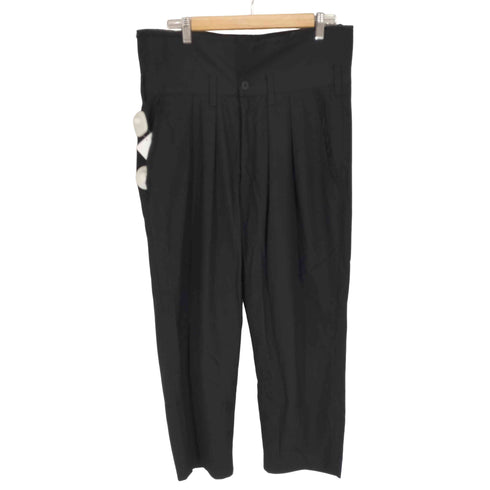 ON O FF by TTAGGG シャギーデザイン2タッククロップドパンツ import メンズ L