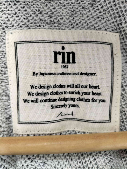 rin by TTAGGG パイル地ハーフボタンシャツ import メンズ L