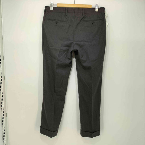 ビームスエフ BEAMS F MADE IN ITALY 1タック ウールスラックスパンツ メンズ JPN:46